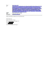Notes Submitted and Taken from AM Call Attached. Andrew Beckett