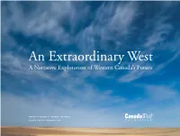 A Narrative Exploration of Western Canada's Future