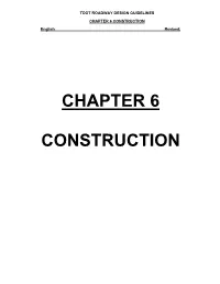 CHAPTER 6 CONSTRUCTION English Revised