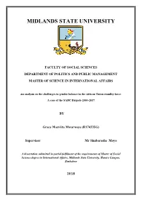 Midlands State University