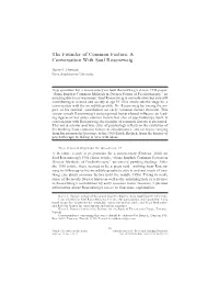 The Founder of Common Factors: a Conversation with Saul Rosenzweig