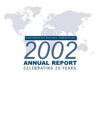 This Year's Annual Report
