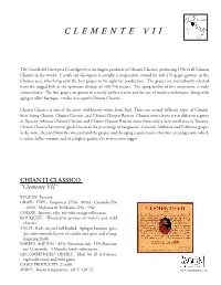 Clemente VII Factsheets