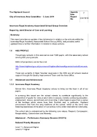 Item 7: Inverness Royal Academy Associated School Group Overview