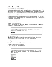 Unix Basic Command