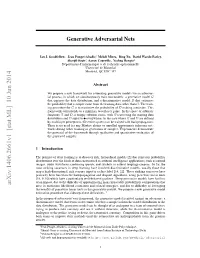 Generative Adversarial Nets