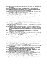 'Messaging Battles in the Eurozone Crisis Discourse: a Critical Cognitive