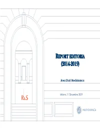 Report Editoria (2014 -2019)