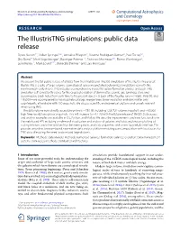 The Illustristng Simulations: Public Data Release
