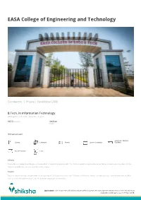 B.Tech. in Information Technology Brochure