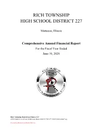 Comprehensive Annual Financial Report for the Fiscal Year Ended June 30, 2020