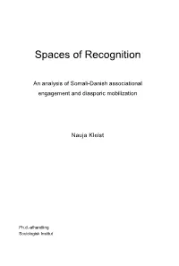 Spaces of Recognition