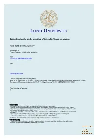 Current Molecular Understanding of Axenfeld-Rieger Syndrome