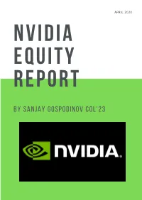Nvidia Equity Report