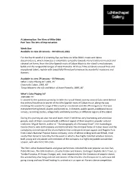 A Listening Eye: the Films of Mike Dibb Part Two: the Arts of Improvisation