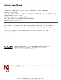 Institute for Regional Security the Crowded and Complex Pacific