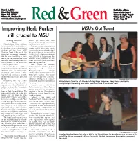 March 1, 2012 Inside This Edition: Minot State University News in Brief - Page 2 Minot, N.D