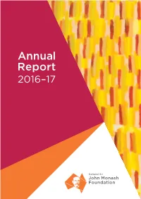 Annual Report 2016–17 03