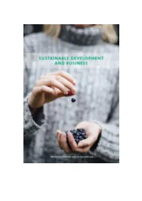 Sustainable Development and Business Chapter 7. How Do Low