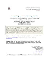Creating Emerging Markets – Oral History Collection Dr. Nii Quaynor