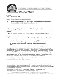 Research Memo