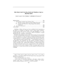 The Fiduciary Foundations of Federal Equal Protection