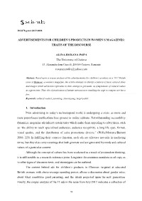 Traits of the Discourse Alina-Roxana Popa