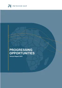 PROGRESSING OPPORTUNITIES Annual Report 2019 SUSTAINABLE RESOURCE DEVELOPMENT