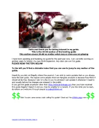 Brian Kopp's 1-70 Alliance Leveling Guide