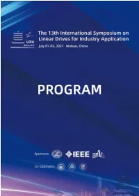 LDIA 2021 Conference Program