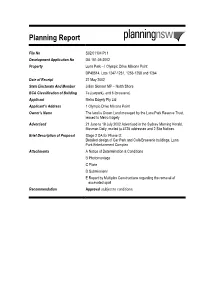 Planning Report