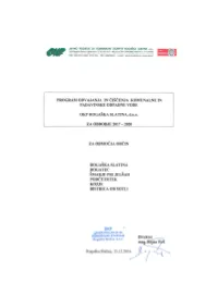 PROGRAM ODVAJANJA 2017-2020 Podpisan