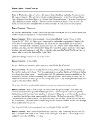 Interview Transcript