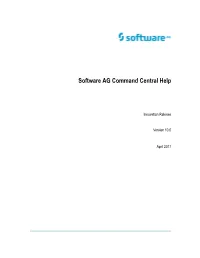 Command Central Help