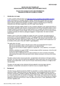 Item 5.7 Agchc 14 29 Data Access Policy V1 4