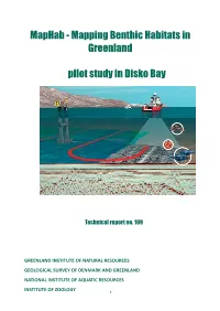 Maphab - Mapping Benthic Habitats in Greenland