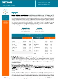 Nethope Fieldops Sitrep