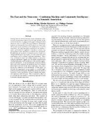 Combining Machine and Community Intelligence for Semantic Annotation
