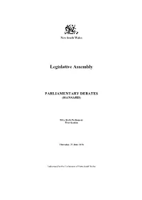 Legislative Assembly