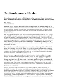 Profondamente Hozier