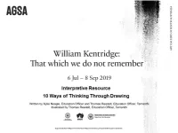 10 Ways of Thinking Through Drawing