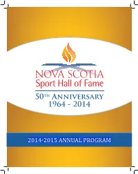 2014 2015 Annual Program