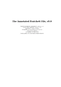 The Annotated Pratchett File, V9.0