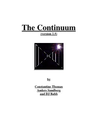 The Continuum (Version 2.5)