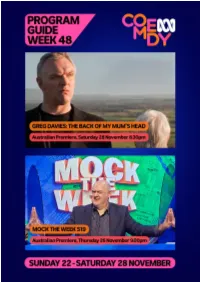 ABC Kids/Comedy Program Guide: Week 48 Index