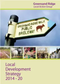 Greensand Ridge Local Action Group Local Development Strategy 2014-20