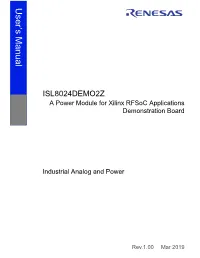 ISL8024DEMO2Z User Guide
