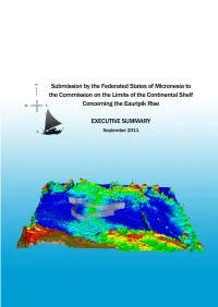 Submission by the Federated States of Micronesia to the Commission on the Limits of the Continental Shelf Concerning the Eauripik Rise