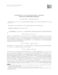 Symmetry of Cyclic Weighted Shift Matrices with Pivot-Reversible Weights∗