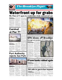 Waterfront up for Grabs